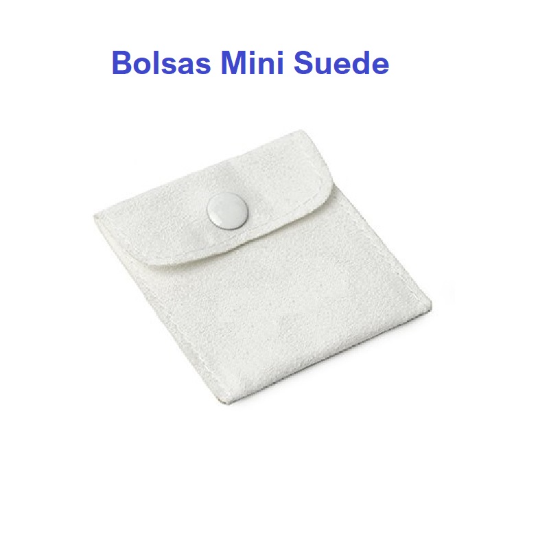 Bolsa MINI SUEDE botón 57x57 mm.